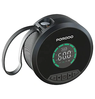 پاور بانک ، جامپ استارتر Porodo Gagefit Power Bank & jump Starter with Tire Inflator
